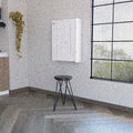 Wall-Mounted Foldable Table with Multiple Shelves - Space-Saving Modern Design, No Assembly Required, Durable Non-Wood Material, White - Ideal for Small Kitchens, Apartments & Contemporary Decor