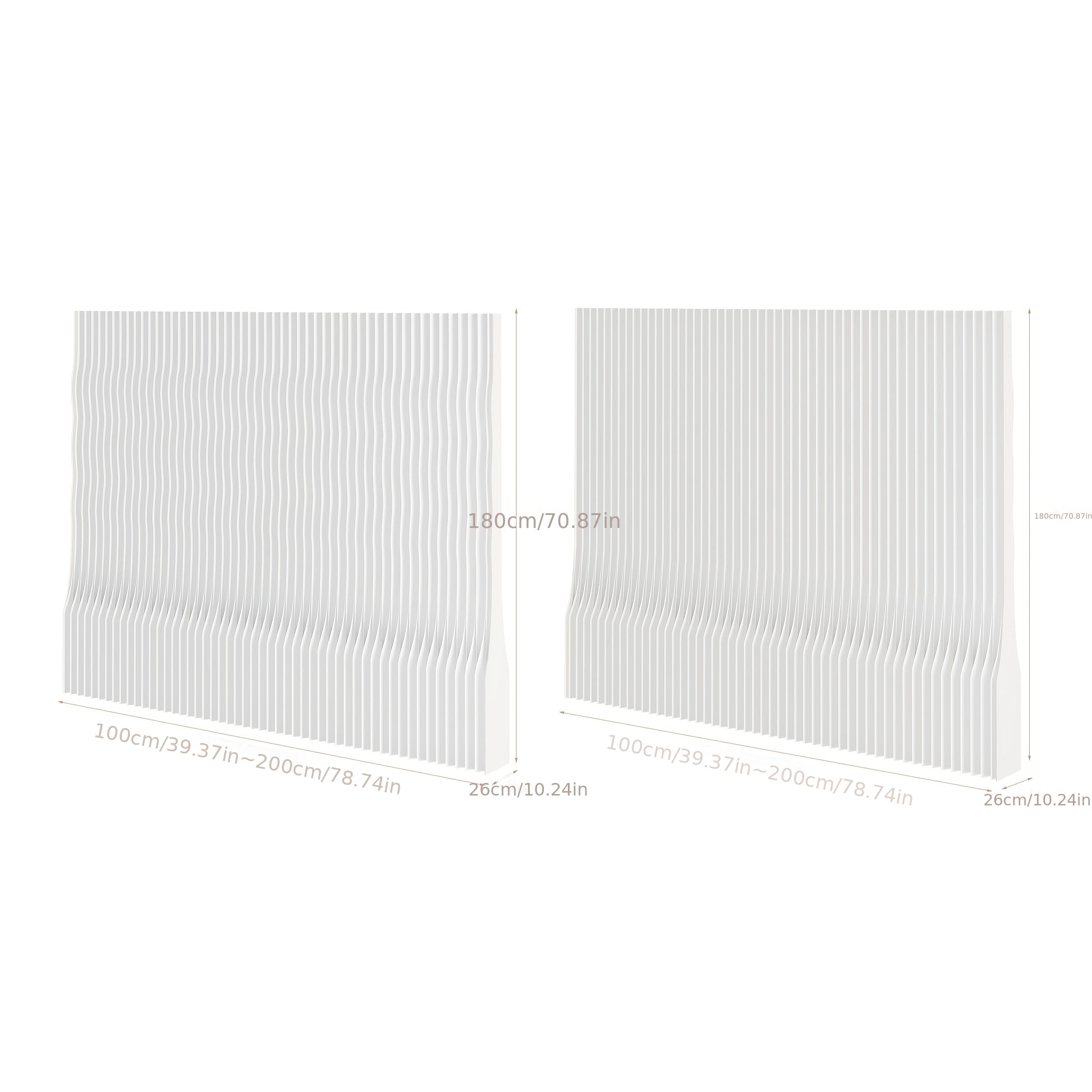 Foldable Room Divider Screen Panel - Modern Portable Partition Suitable for Home, Office, Classroom, Bedroom | Space-Saving Barrier with Setup, Lightweight for Spaces & Open Plans