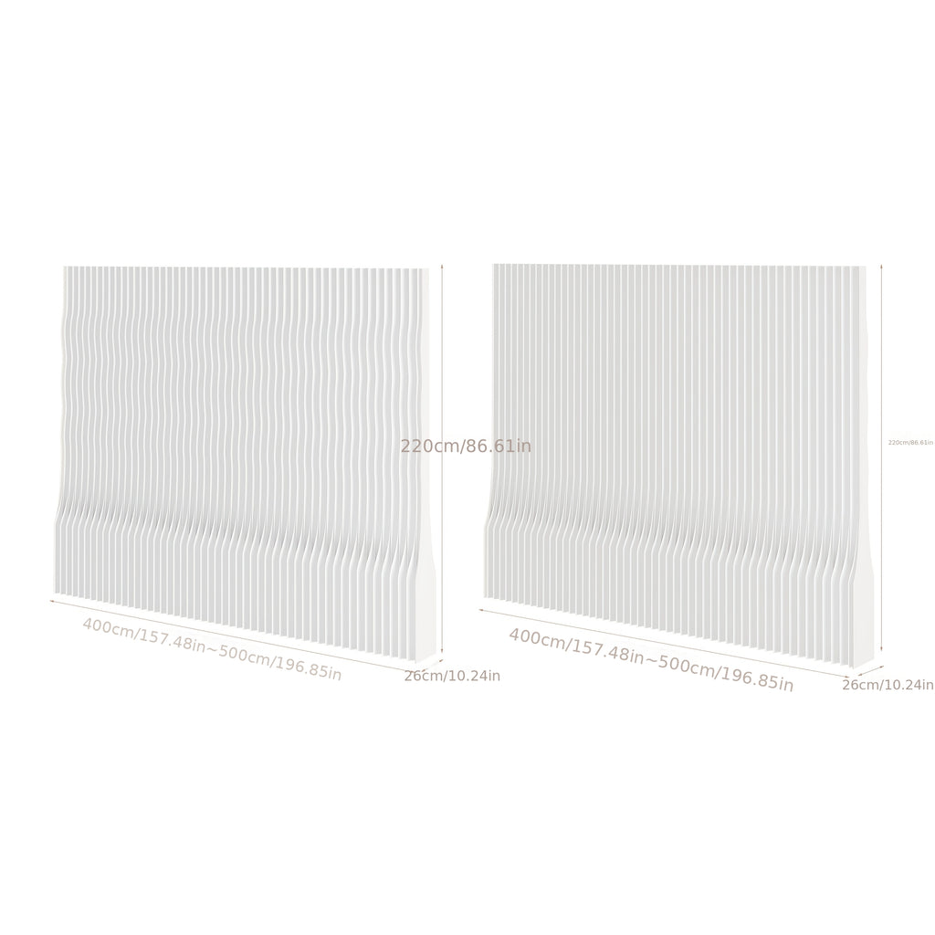 Foldable Room Divider Screen Panel - Modern Portable Partition Suitable for Home, Office, Classroom, Bedroom | Space-Saving Barrier with Setup, Lightweight for Spaces & Open Plans