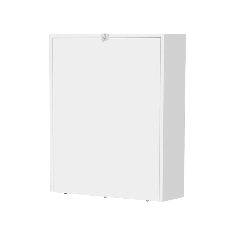 Aguila Wall-Mounted Drop-Leaf Table - Modern Space-Saving Design, No Assembly Required, Durable Non-Wood Material, White Finish for Small Spaces & Contemporary Decor, Versatile Interior Furniture, Minimalist Design, Functional Design