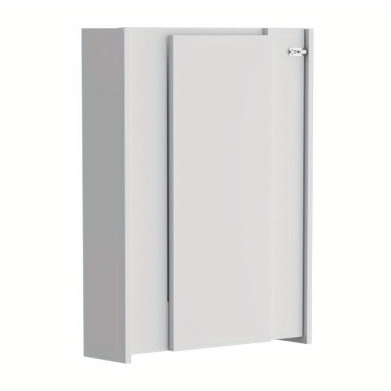 Wall-Mounted Foldable Table with Multiple Shelves - Space-Saving Modern Design, No Assembly Required, Durable Non-Wood Material, White - Ideal for Small Kitchens, Apartments & Contemporary Decor